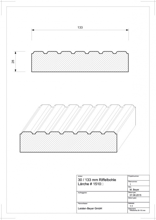 Riffelbohle Lärche # 1510