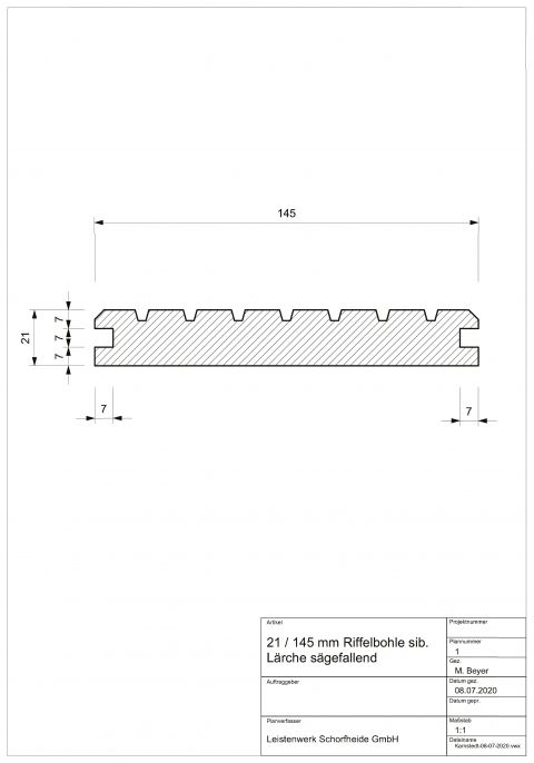 Riffelbohle Lärche # 1511