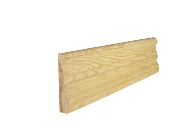 28 mm x 120 mm Türbekleidung Kiefer roh # 1111a (Bild 2)